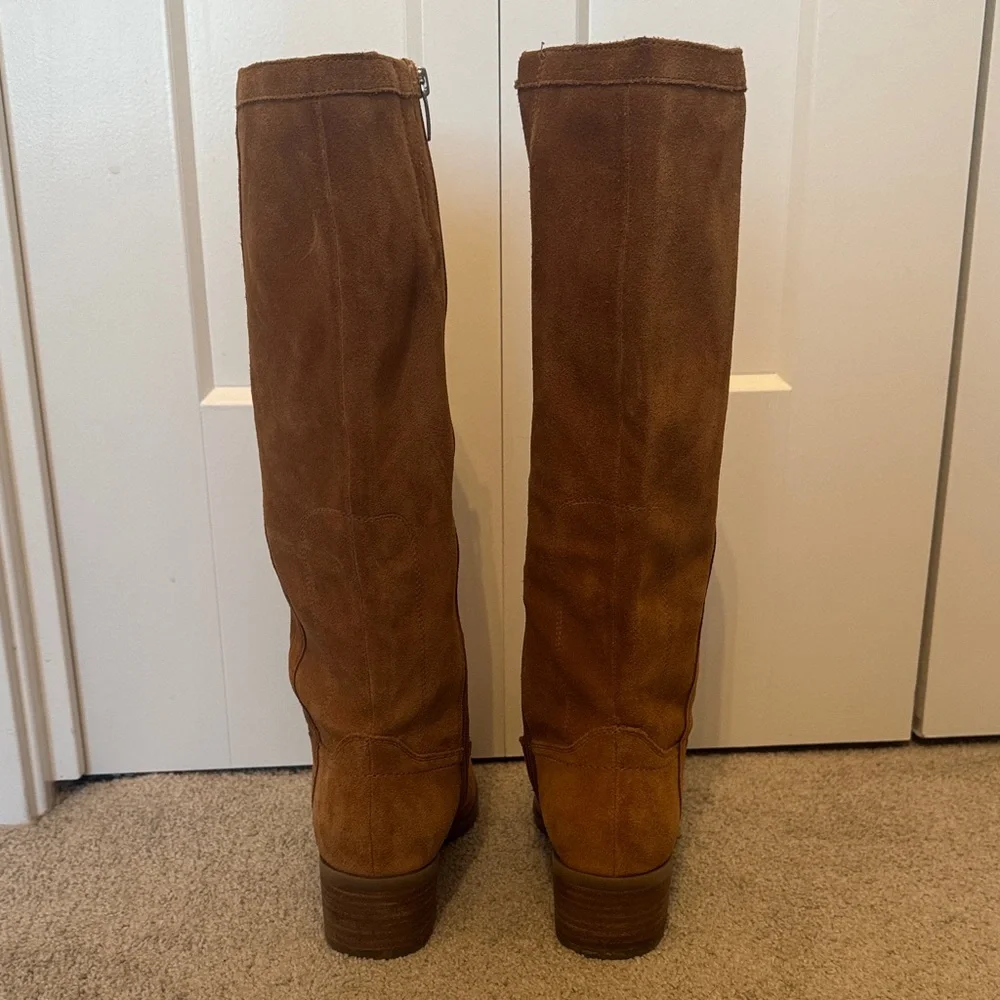 Marc Fisher Women's Over-The-Knee Suede Boots in Brown